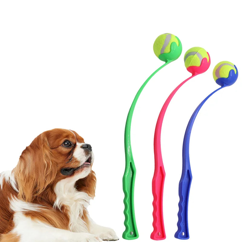 🐾 Interactive Pet Ball Launcher – Fetch & Training Toy for Dogs & Cats