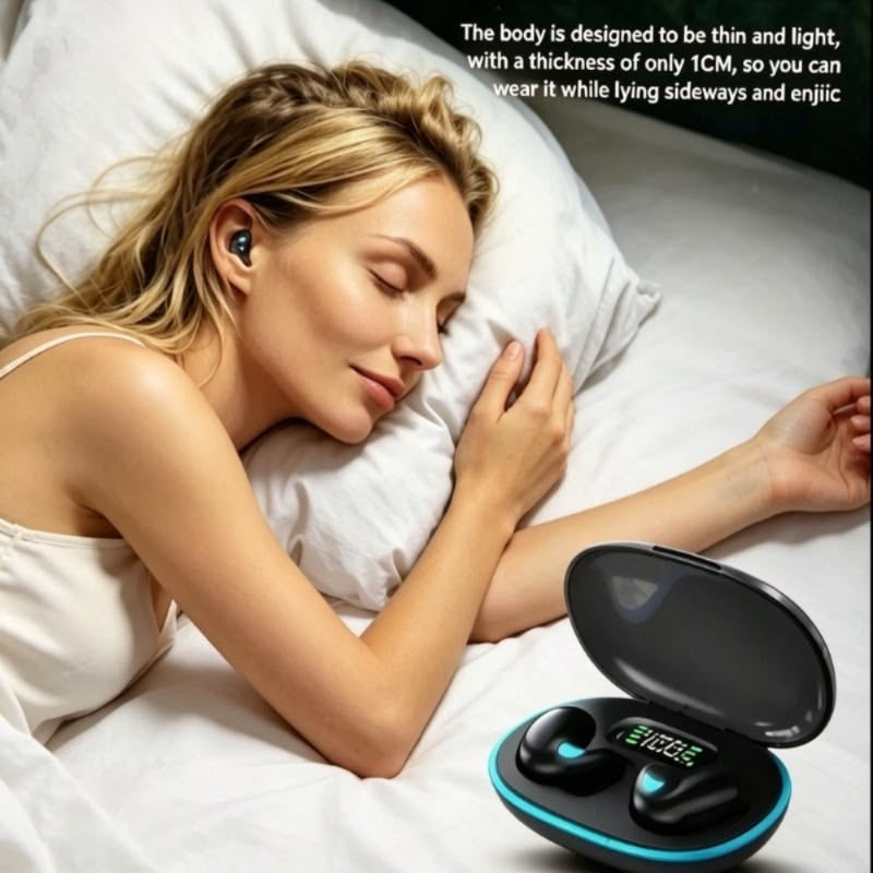 Bluetooth 5.3 Open-Ear Hook Headphones – HiFi Stereo & Waterproof