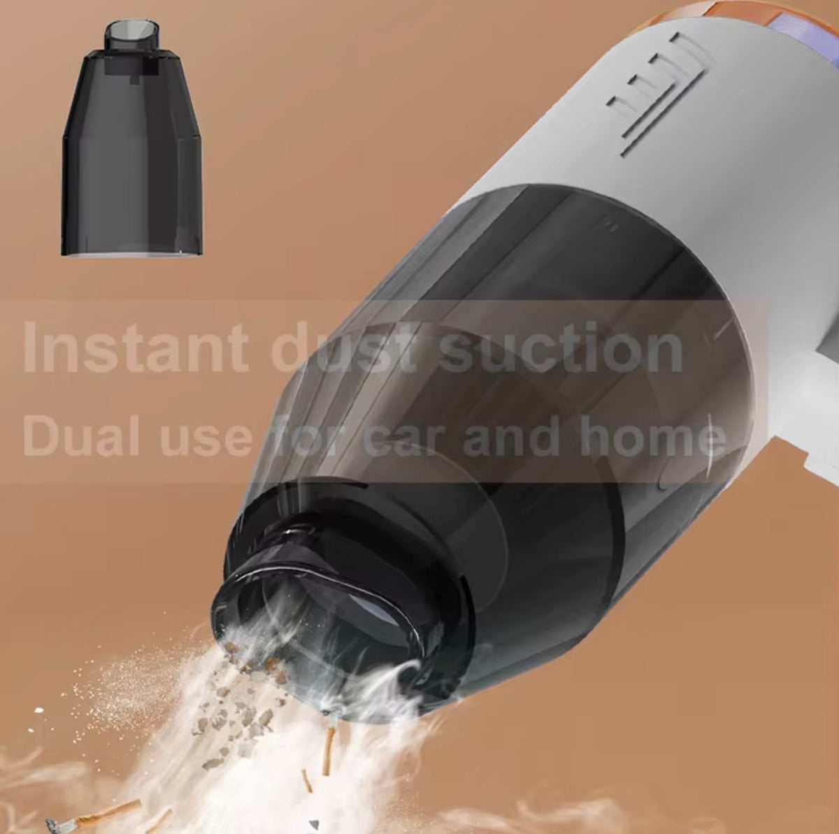 ✨ Cordless Mini Car Vacuum Cleaner – Compact Handheld Vacuum for Car & Home