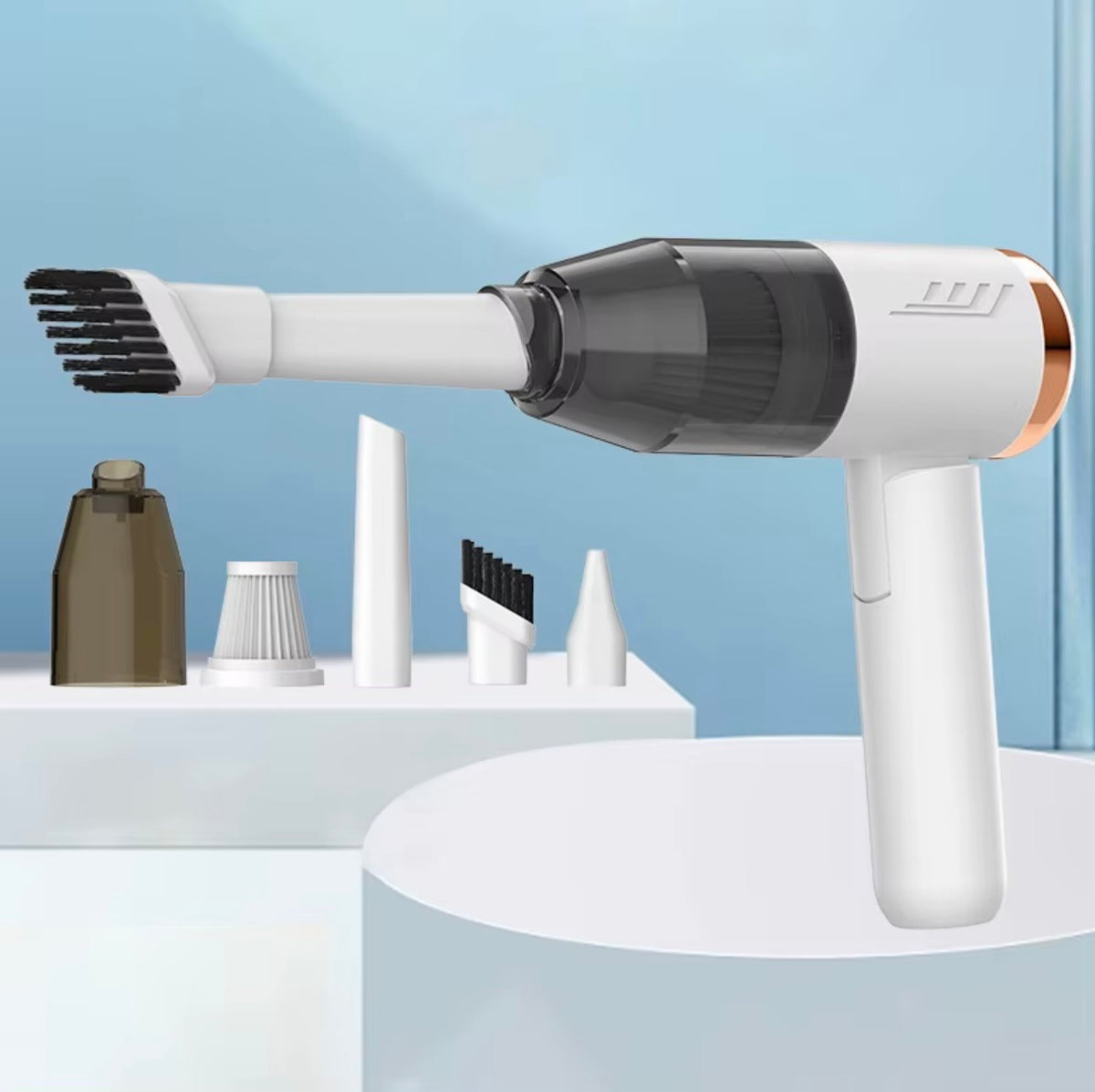 ✨ Cordless Mini Car Vacuum Cleaner – Compact Handheld Vacuum for Car & Home