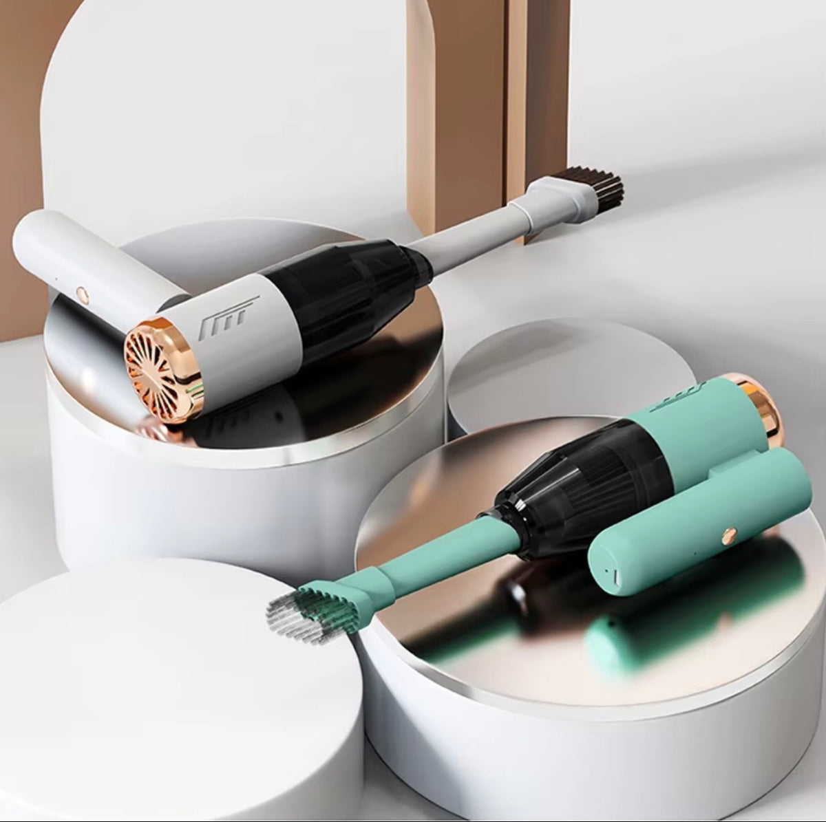 ✨ Cordless Mini Car Vacuum Cleaner – Compact Handheld Vacuum for Car & Home