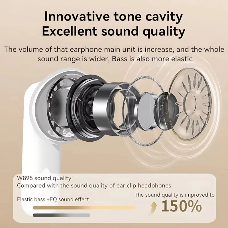Wireless Bluetooth Headphones – HD Mic, Noise Isolation & Long Battery Life