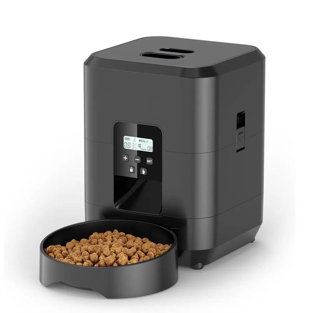 Smart Automatic Pet Feeder with WiFi – Timed Portion Food Dispenser for Cats & Dogs