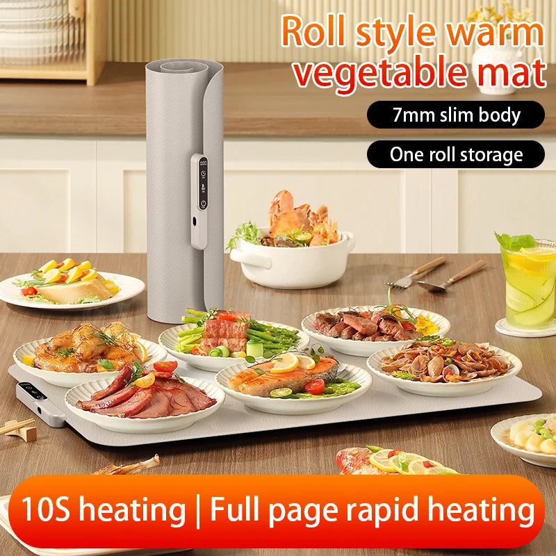 Smart Electric Warming Tray – Food & Drink Heating Mat