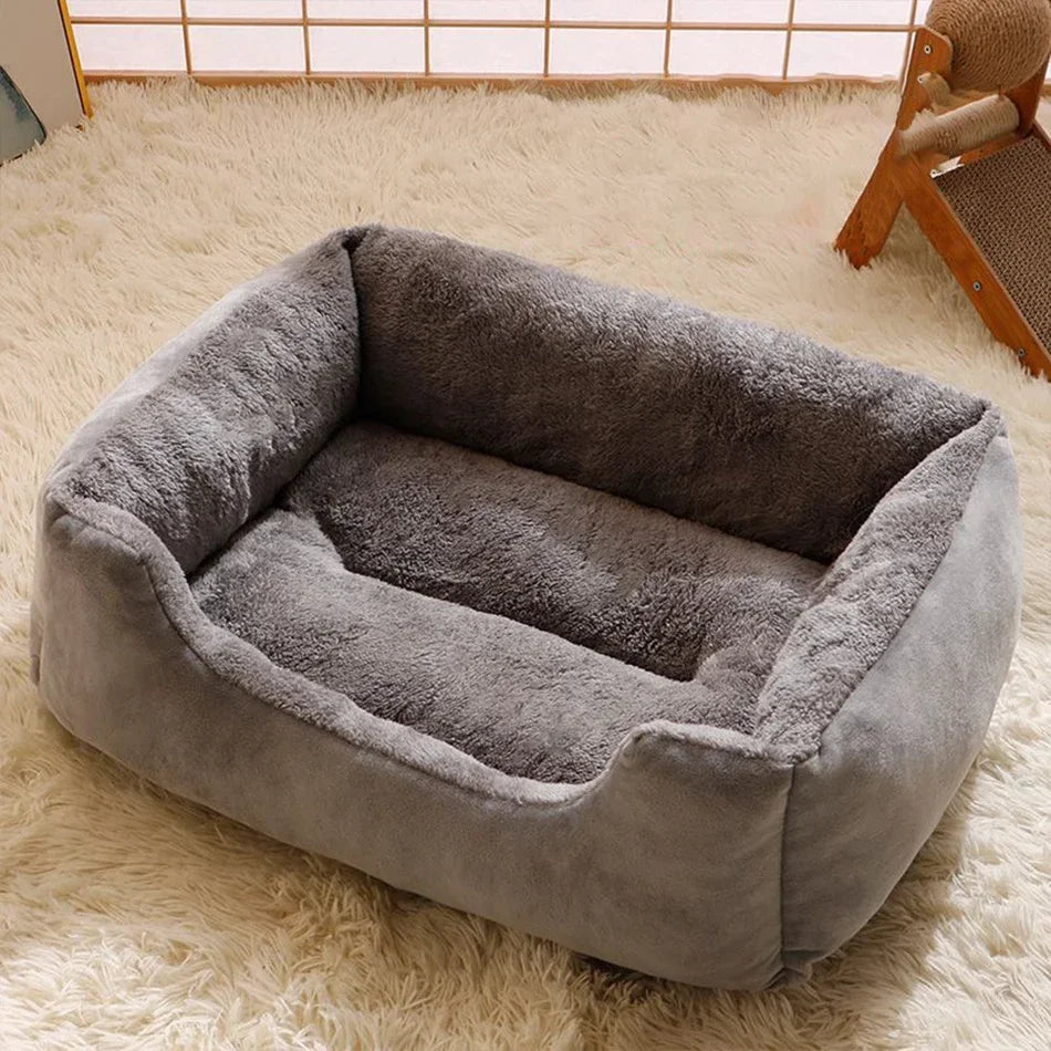 Cozy Pet Bed for Cats and Dog – Soft Plush Cushion for Sleeping & Relaxing