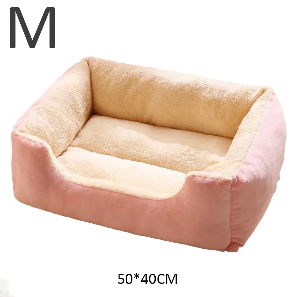 Cozy Pet Bed for Cats and Dog – Soft Plush Cushion for Sleeping & Relaxing