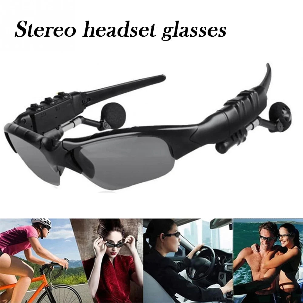 NOVEX Bluetooth Smart Sunglasses – Wireless Stereo Audio Glasses with UV Protection Polarized Lenses