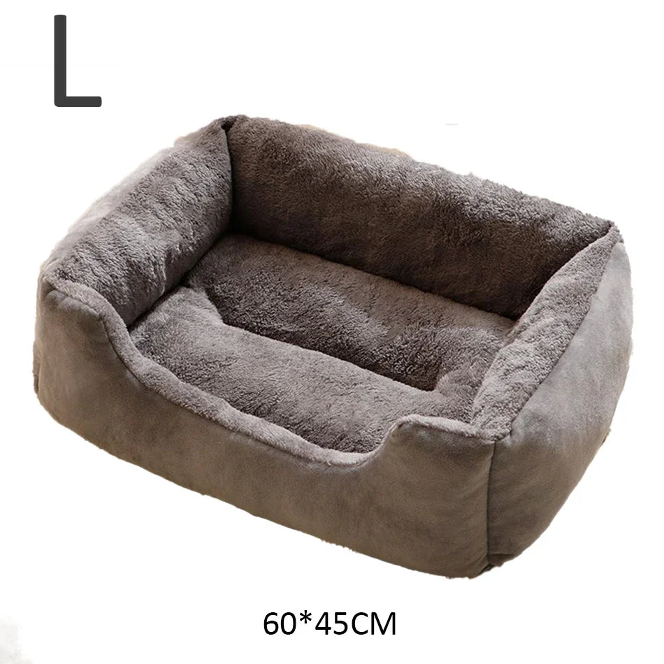 Cozy Pet Bed for Cats and Dog – Soft Plush Cushion for Sleeping & Relaxing