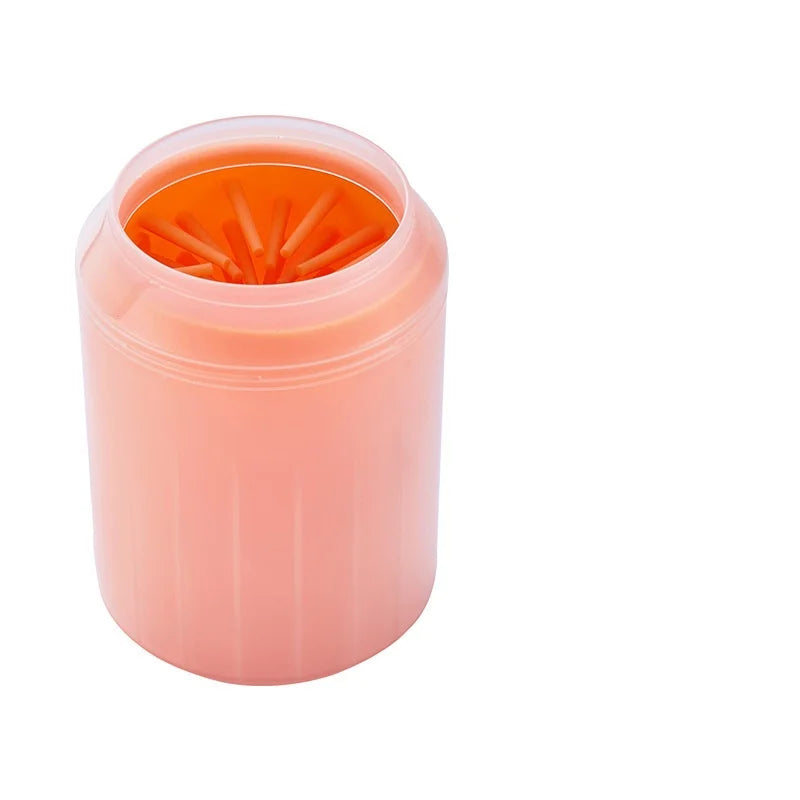 🐾 Portable Dog Paw Cleaner Cup – Soft Silicone Foot Washer