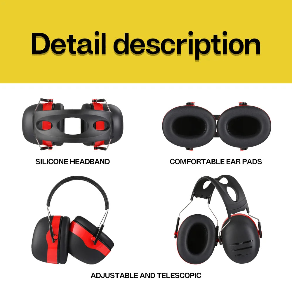 Noise Protection Headphones – Hearing Protection for Work & Outdoor Sports