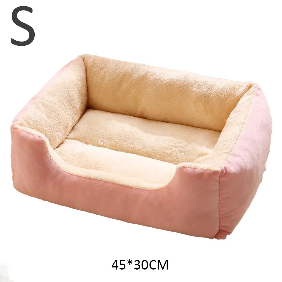 Cozy Pet Bed for Cats and Dog – Soft Plush Cushion for Sleeping & Relaxing