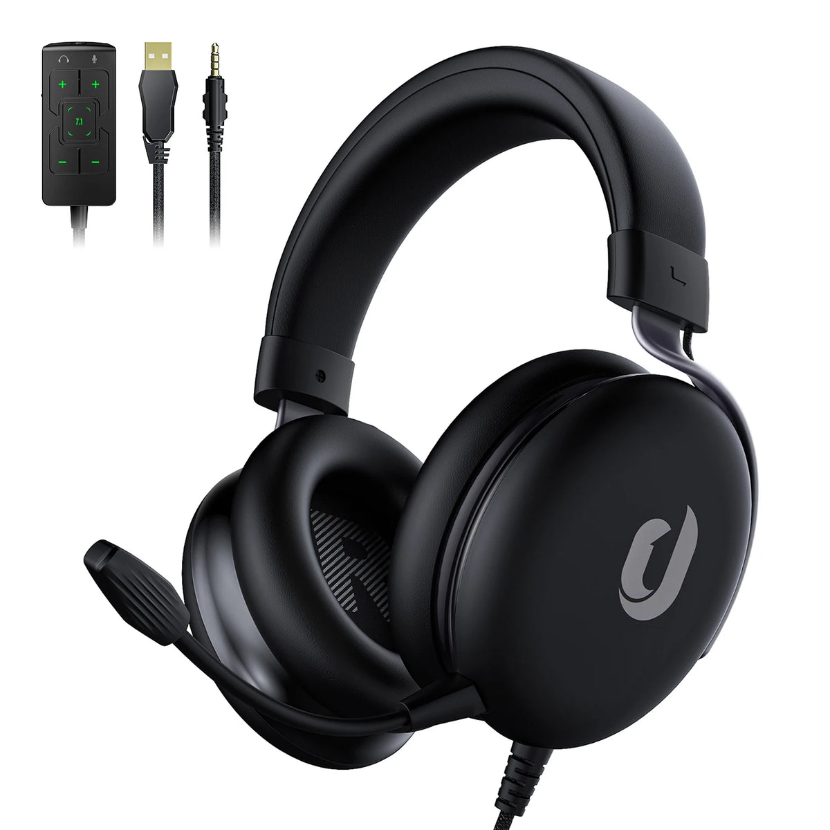 🎮 7.1 Surround Sound  Gaming Headset – Noise-Cancelling Mic for PC, PS5, PS4 & Xbox