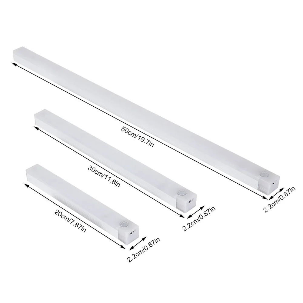 NOVEX Wireless LED Motion Sensor Night Light – USB Rechargeable Magnetic Closet & Wardrobe Lamp