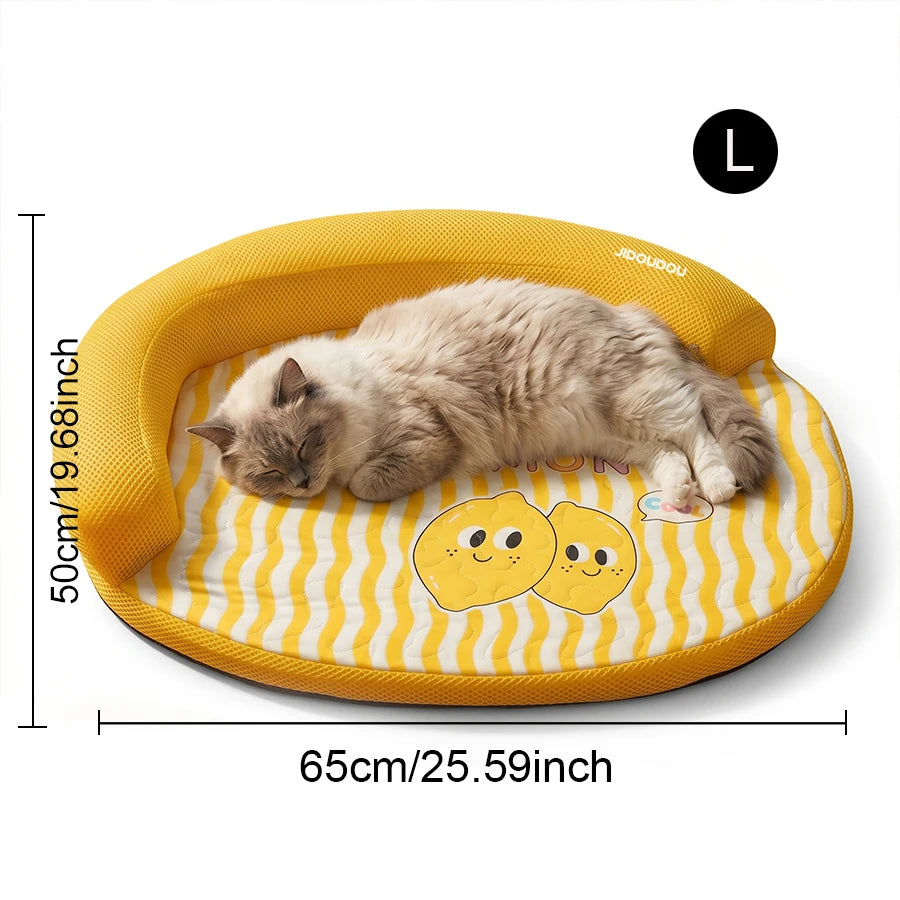 🐾 Cool & Cozy Pet Sofa Bed – Washable Cat & Dog Bed