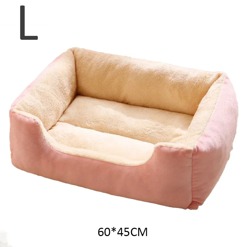 Cozy Pet Bed for Cats and Dog – Soft Plush Cushion for Sleeping & Relaxing