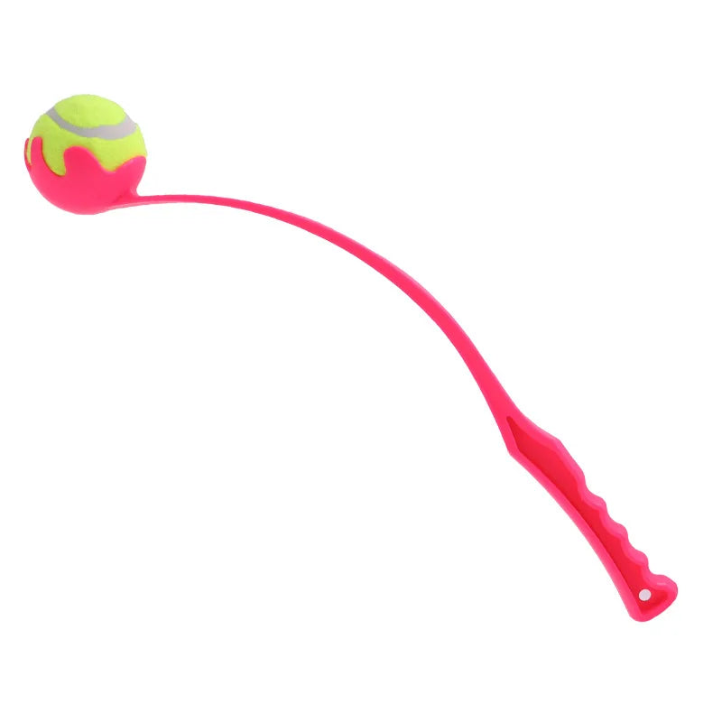 🐾 Interactive Pet Ball Launcher – Fetch & Training Toy for Dogs & Cats