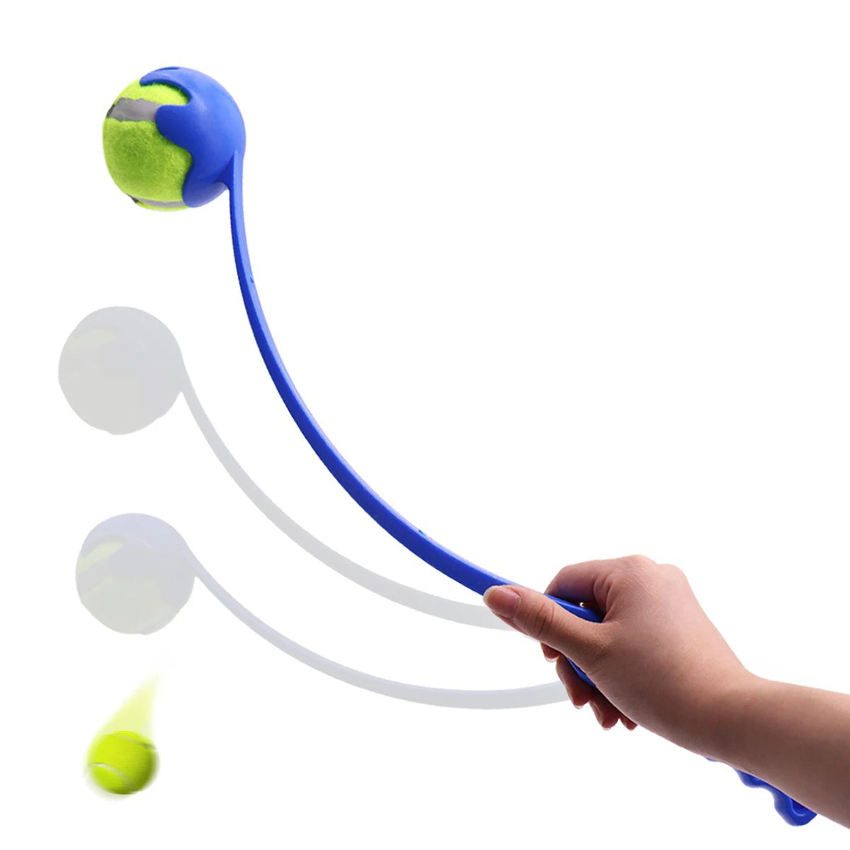 🐾 Interactive Pet Ball Launcher – Fetch & Training Toy for Dogs & Cats