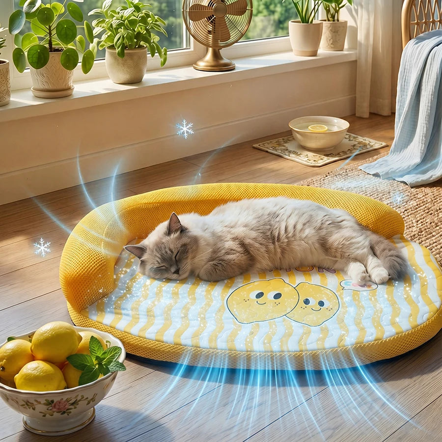 🐾 Cool & Cozy Pet Sofa Bed – Washable Cat & Dog Bed