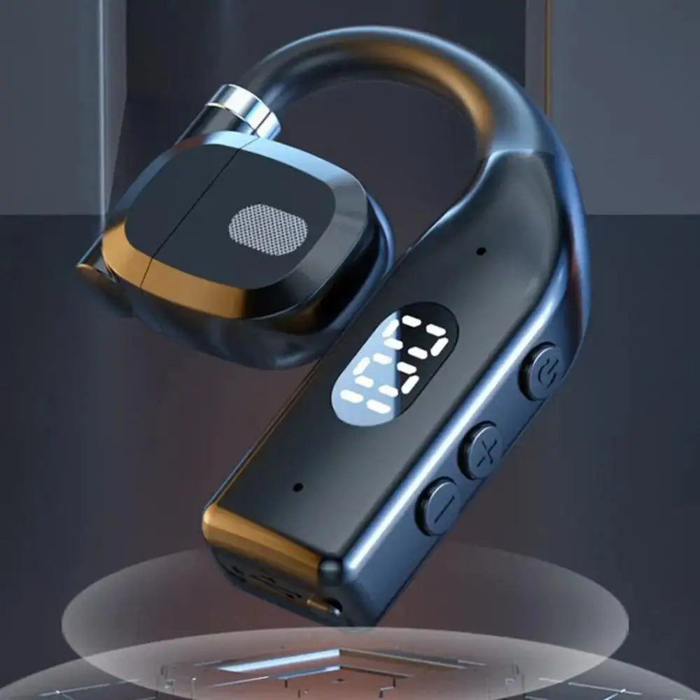 Bluetooth 5.4 Ear Hook Headset – Noise Reduction & HD Microphone