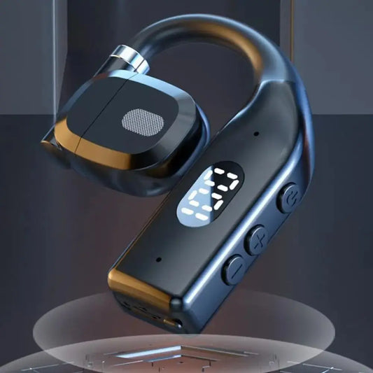 Bluetooth 5.4 Ear Hook Headset – Noise Reduction & HD Microphone