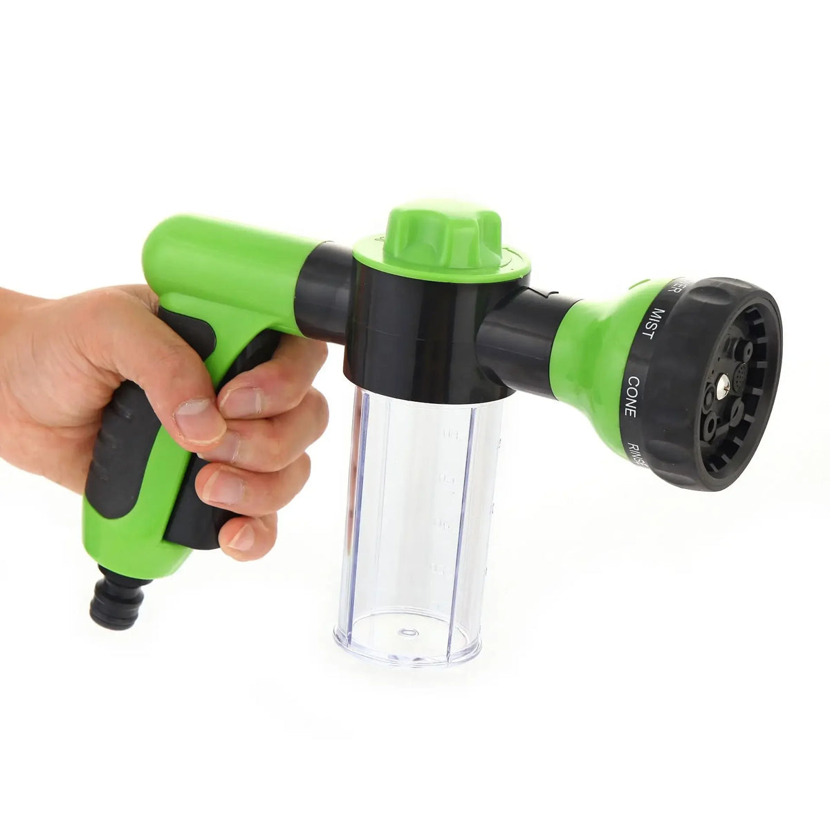 8-in-1 Pet Shower Gun – Foam Sprayer & Grooming Brush
