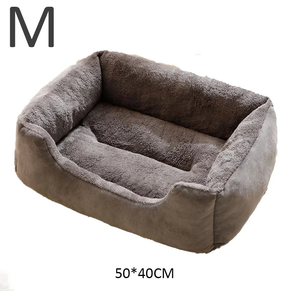Cozy Pet Bed for Cats and Dog – Soft Plush Cushion for Sleeping & Relaxing
