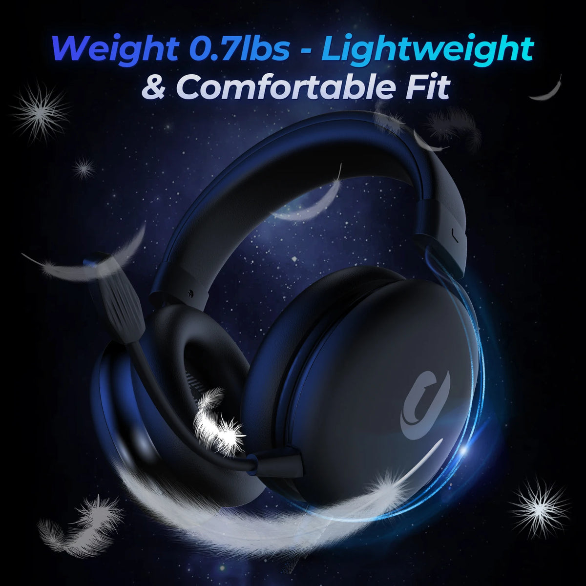 🎮 7.1 Surround Sound  Gaming Headset – Noise-Cancelling Mic for PC, PS5, PS4 & Xbox